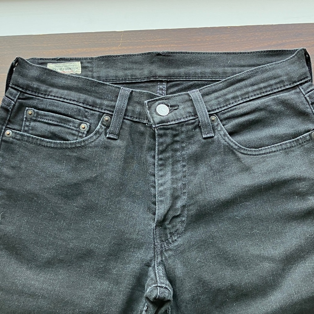 Levi’s Premium 511 Black Jeans, 32 x 29